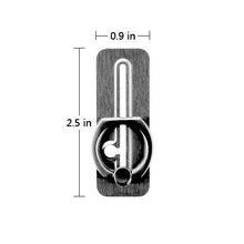 Load image into Gallery viewer, Electroplating Silver Matte Sliding Metal Ring Stand