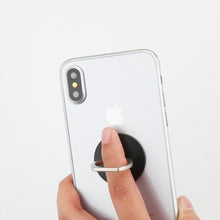 Load image into Gallery viewer, Black Circle Adhesive Ring Stand (2pcs)