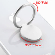Load image into Gallery viewer, Silver Circle Metal Ring Stand