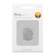 Load image into Gallery viewer, Silver Circle Metal Ring Stand