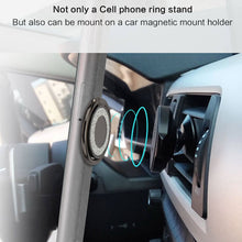 Load image into Gallery viewer, Stand-Black 3D Crystal Bling Metal Ring Stand