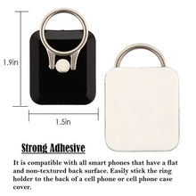 Load image into Gallery viewer, Square Ring Stand (with Black Lanyard)