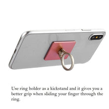 Load image into Gallery viewer, Square Ring Stand (with Rose Gold Lanyard)