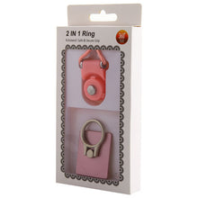 Load image into Gallery viewer, Square Ring Stand (with Rose Gold Lanyard)