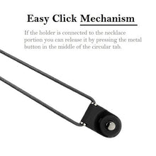 Load image into Gallery viewer, Love Heart Ring Stand (with Black Lanyard)