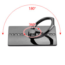 Load image into Gallery viewer, Black Row Diamond Adhesive Ring Stand (with Package)