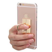 Load image into Gallery viewer, Gold Row Diamond Adhesive Ring Stand (with Package)