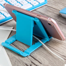 Load image into Gallery viewer, Phone Holder Desk Stand For Your Mobile Phone Tripod For iPhone Xsmax Huawei P30 Xiaomi Mi 9 Plastic Foldable Desk Holder Stand