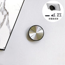 Load image into Gallery viewer, Metal Surface Expanding Phone socket ring Holder Universal Mobile Phone Finger Grip Holder Flexible Phone Stand for all phone