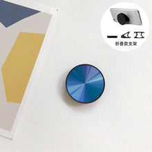 Load image into Gallery viewer, Metal Surface Expanding Phone socket ring Holder Universal Mobile Phone Finger Grip Holder Flexible Phone Stand for all phone