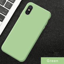 Load image into Gallery viewer, Luxury Official Silicone Case For iphone 7 8 6S 6 Plus X XS 12 mini 11 Pro MAX XR Case for Apple iphone X 12 pro max Cover case
