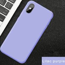 Load image into Gallery viewer, Luxury Official Silicone Case For iphone 7 8 6S 6 Plus X XS 12 mini 11 Pro MAX XR Case for Apple iphone X 12 pro max Cover case