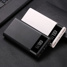 Load image into Gallery viewer, Portable Dual USB DIY Powerbank Case 6x18650 Battery LED Light Charging Digital Display Power Bank Shell Kit External Charger