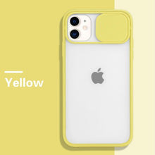 Load image into Gallery viewer, Camera Lens Protection Phone Case on For iPhone 11 12 Pro Max 8 7 6 6s Plus Xr XsMax X Xs SE 2020 12 Color Candy Soft Back Cover