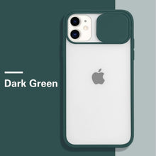 Load image into Gallery viewer, Camera Lens Protection Phone Case on For iPhone 11 12 Pro Max 8 7 6 6s Plus Xr XsMax X Xs SE 2020 12 Color Candy Soft Back Cover